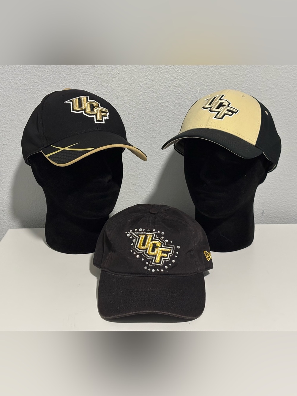 University of Central Florida UCF Knights Superfan Bundle of 3 Hats